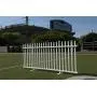 Zippity Outdoor Products ZP19026 Lightweight Portable Vinyl Picket Fence Kit w/Metal Base(42'' H x 92'' W), White