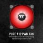 Thermaltake 120mm Pure A12 PWN Case Fan (Single Pack)-Red CL-F109-PL12RE-B