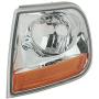 Headlight & Parking Light Left & Right Set Kit for 02-03 F150 Harley Davidson