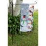 Clever Creations Garden Flag Stand, Premium Weatherproof Metal Powder Coated Flag Pole Holder, Perfect for 12 x 18 Inch Flags, Easy Assembly, 1 Pack