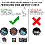 Enermax ETS-T50 Axe Addressable RGB CPU Air Cooler 230W+ TDP for Intel/AMD Univeral Socket 5 Direct Contact Heat Pipes 120mm PWM Fan White: ETS-T50A-W-ARGB