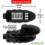 CARSYS Coating Thickness Gauge DPM-816 Extended Range Precision Probe Fe/NFe Paint Meter for Car & Industrial Apply (Black)