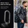 Spigen Rugged Armor Designed for Galaxy Buds Pro Case / Galaxy Buds Live Case Cover - Matte Black