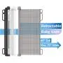 Perma Indoor/Outdoor Retractable Baby Gate 41'' Tall, Extends to 71'' Wide, Gray Perma Indoor/Outdoor Retractable Baby Gate 41'' Tall, Extends to 71'' Wide, Gray