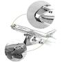 Metal Earth Fascinations Boeing 747 Airplane 3D Metal Model Kit