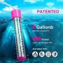 Electype Immersion Heater,Portable Electric Submersible heating instant Hot Water Heater with Metal Guard Cover to Heat 5 Gallons of Water in Minutes,Great for Small Bath Tub- U.S Version (2-Pink)
