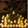 Flameless LED Tea Light Candles, 36 PK Vivii Battery-Powered Unscented LED Tealight Candles, Fake Candles, Tealights (36 Pack) Flameless LED Tea Light Candles, 36 PK Vivii Battery-Powered Unscented LED Tealight Candles, Fake Candles, Tealights (36 Pack)