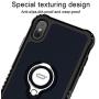 ICONFLANG Compatible Phone Case for iPhone Xs Max 6.5'' with Ring Kickstand 360 Degree Rotating Drop Airbag Protection Shock Absorption Case[Compatible Magnetic Car Mount case] (Blue)