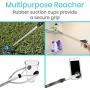 Vive Suction Cup Reacher Grabber - 32'' Heavy Duty Mobility Grip Hand Aid - Handle Tool Light Bulb Remover, iPad Pickup, Long Handled Trash Litter Picker, Garbage Garden Nabber Extender - Handicap Arm