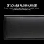 Corsair K95 RGB Platinum XT Mechanical Gaming Keyboard, Backlit RGB LED, Cherry MX Speed RGB Silver, Black (CH-9127414-NA)