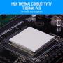 12.8 W/mK Silicone Thermal Pad for Heatsink GPU CPU RAM SSD LED Cooler IC Chipset Cooling（85x45x1.5mm）