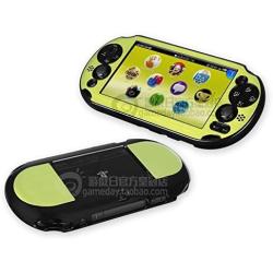 Szjay Metal Aluminum Metallic Protection Hard Case Cover for Playstation Ps Vita 2000 Slim (Green)