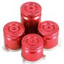 eXtremeRate Red Metal Alumium Alloy Thumbsticks Bullet ABXY Mod Buttons Replacement Parts for Microsoft Xbox One Xbox One S X Controller