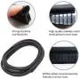 VUAOHIY Door Rubber Seal Strip Trim Seal with Side Bulb for Cars,Trucks, Boats, RVs and Home Applications, Car Door Weather Striping (20Ft) VUAOHIY Door Rubber Seal Strip Trim Seal with Side Bulb for Cars,Trucks, Boats, RVs and Home Applications, Car Door Weather Striping (20Ft)