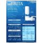 Brita 35214 01101001414 Water Faucet Filtration System, 1 Pack, Basic - White