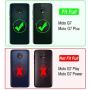 Moto G7 Case, Moto G7 Plus Case with HD Screen Protector, Gritup 360 Degree Rotating Metal Ring Holder Kickstand Armor Anti-Scratch Bracket Cover Phone Case for Motorola Moto G7 Rose Gold