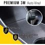 HumanFriendly Tesla Model 3 / Model Y Center Console Wrap Kit w/Extra Cupholder Piece by EV Armor - Brushed Metal Black