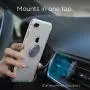 Spigen Style Ring 360 Cell Phone Ring/Phone Grip/Stand/Holder for All Phones and Tablets Compatible with Magnetic Car Mount - Orchid Gray