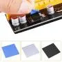 Zer one 100x100x2.0mm CPU Thermal Pad, Silicon Thermal Conductivity Sheet Insulation Paste Gap Filler Heatsink Cooling Pads(Black) Zer one 100x100x2.0mm CPU Thermal Pad, Silicon Thermal Conductivity Sheet Insulation Paste Gap Filler Heatsink Cooling Pads(Black)