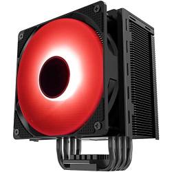 Premium RGB CPU Air Cooler - 4 Direct Contact Heat Pipes 120mm RGB Fan 4PIN PWM Radiator for Intel & AMD AM4 135W CR201