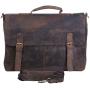 LEATHER ADJUSTABLE PADDED REPLACEMENT SHOULDER STRAP WITH METAL SWIVEL HOOKS FOR MESSENGER, LAPTOP, CAMERA, DUFFLE BAGS BY KOMALC
