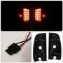 AJP Distributors LED Tail Light Lamp For Ford F150 F250 F350 Style Side (Black)