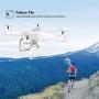 Potensic T25 Drone with 2K Camera for Adults, RC FPV GPS Drone with WiFi Live Video, Auto Return Home, Altitude Hold, Follow Me, Custom Flight Path, 2 Drone Batteries and Carrying Case