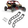 kemimoto X3 Door Latches for 2017 2018 2019 2020 2021 Can Am Maverick X3 and X3 Max- Black