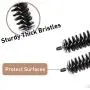 Holikme 2 Pack Dryer Vent Cleaner Kit Dryer Lint Brush Vent Trap Cleaner Long Flexible Refrigerator Coil Brush Holikme 2 Pack Dryer Vent Cleaner Kit Dryer Lint Brush Vent Trap Cleaner Long Flexible Refrigerator Coil Brush
