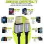 GearIT USB C Cable (3-Pack) 6ft USB Type-C to USB-A 2.0 Male Fast Charging USB Type C to Type A Cable for iPad Pro 2018, MacBook, Samsung S10 S10+ S9 Note 9, GoPro Hero 7 6, Nintendo Switch and More GearIT USB C Cable (3-Pack) 6ft USB Type-C to USB-A 2.0 Male Fast Charging USB Type C to Type A Cable for iPad Pro 2018, MacBook, Samsung S10 S10+ S9 Note 9, GoPro Hero 7 6, Nintendo Switch and More