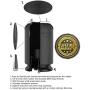 TORQUE Trailer Air Spring for Hendrickson AAT 25K Models (Replaces Firestone 8091, Hendrickson S-20901 S-21784, Firestone W01-358-8091, Goodyear 1R14-171) (TR8091)