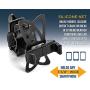Roam Universal Premium Bike Phone Mount for Motorcycle - Bike Handlebars, Adjustable, Fits iPhone 12, 12Pro 11, X, XR, 8 | 8 Plus, 7 | 7 Plus | Galaxy, S10, S9, S8, Holds Phones Up to 3.5'' Wide