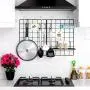 4 Pack Wall Grid Wire Panel | Photos & Pictures Display Gridwall | Metal, Black & Magnetic Panels | Mesh Storage Organizer Rack | Hanging Home, Office & Kitchen Decor 4 Pack Wall Grid Wire Panel | Photos & Pictures Display Gridwall | Metal, Black & Magnetic Panels | Mesh Storage Organizer Rack | Hanging Home, Office & Kitchen Decor