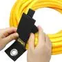 9 Pack Extension Cord Holder Organizer, Heavy Duty Storage Straps Fit with Garage Hooks and Pool Hose Hangers by LuBanSir