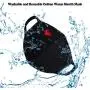 Fashion Cotton Face Protection Unisex Washable Reusable with Cute Heart Pattern