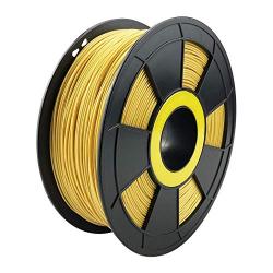 ZIRO 3D Printer Filament PLA PRO Metal Series 1.75 1KG(2.2lbs), Dimensional Accuracy +/- 0.03mm，Gold