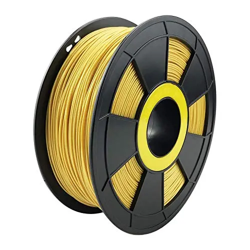ZIRO 3D Printer Filament PLA PRO Metal Series 1.75 1KG(2.2lbs), Dimensional Accuracy +/- 0.03mm,Gold ZIRO 3D Printer Filament PLA PRO Metal Series 1.75 1KG(2.2lbs), Dimensional Accuracy +/- 0.03mm,Gold