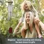 MOHOO Wind Chime, Wind Chime Small Wind Chimes Bells 6 Metal Tubes Windchime for Garden, Yard, Patio, Home Decoration and Gift MOHOO Wind Chime, Wind Chime Small Wind Chimes Bells 6 Metal Tubes Windchime for Garden, Yard, Patio, Home Decoration and Gift