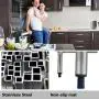 Kitchen Work Table Stainless Steel Metal Commercial NSF Scratch Resistent and Antirust Work Table with Adjustable Table Toot (24W×48L) Kitchen Work Table Stainless Steel Metal Commercial NSF Scratch Resistent and Antirust Work Table with Adjustable Table Toot (24W×48L)