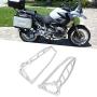 Turn Indicator Protector for F650GS F700 GS S1000R, Motorcycle Metal Turn Signal Light Protector Indicator Guard (Silver)