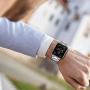 T-ENGINE Metal Band Compatible with Apple Watch SE Series 6 5 4 3 2/1, Upgraded Ultra Thin Band for 42mm 44mm Silver