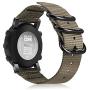 Fintie Watch Band Compatible with Suunto Core, Premium Woven Nylon Replacement Sport Strap with Metal Buckle Compatible with Suunto Core Smart Watch, Desert Tan