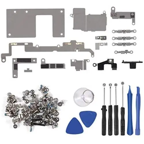 Inner Parts Replacement Kits for iPhone 11, Including Internal Bracket Replacement Parts, Full Screw Set and Repair Tool Kit (for iPhone 11) Inner Parts Replacement Kits for iPhone 11, Including Internal Bracket Replacement Parts, Full Screw Set and Repair Tool Kit (for iPhone 11)