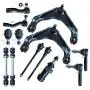 MILLION PARTS 13 Pcs 8-Lug Front Lower Upper Control Arm Ball Joints Outer Inner Tie Rod End Link Sway Bar Suspension Kits Replacement for Chevy GMC Sierra Silverado Suburban 1500 2500 HD Hummer H2 MILLION PARTS 13 Pcs 8-Lug Front Lower Upper Control Arm Ball Joints Outer Inner Tie Rod End Link Sway Bar Suspension Kits Replacement for Chevy GMC Sierra Silverado Suburban 1500 2500 HD Hummer H2