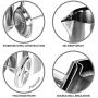 Frieling USA Double-Walled Stainless-Steel French Press Coffee Maker, Brushed, 17 Ounces