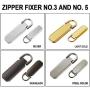 16 Pieces Zipper Pull Luggage Heavy Duty Zipper Tab Pull Replacement Zipper Fixer for Clothes, Suitcase, Luggage, Backpack, DIY Craft, 2 Sizes, 4 Colors