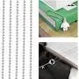 Pistha 20 Pieces Stainless Steel Bead Chain 30 Inches Ball Chain Necklaces