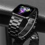 Joyozy Stainless Steel Bands Compatible with Fitbit Versa/ Versa Special Edition/ Fitbit Versa Lite/Fitbit Versa 2 Smart Watch,Classic Wristband Metal Bracelet Strap Replacement for Women Men Black
