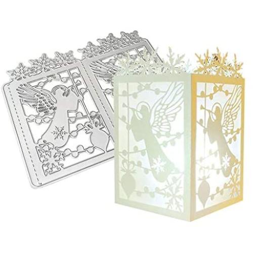 RITER Die Cuts for Card Making,Christmas Fairy Metal Die Cutting Stencil DIY Scrapbooking Album Stamp Paper Card Embossing Crafts Decor