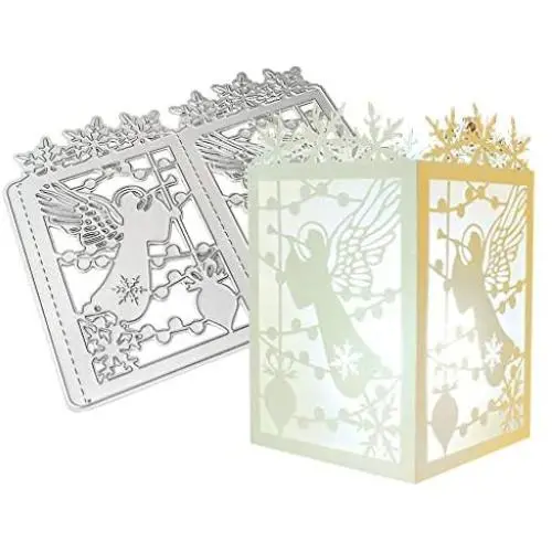 RITER Die Cuts for Card Making,Christmas Fairy Metal Die Cutting Stencil DIY Scrapbooking Album Stamp Paper Card Embossing Crafts Decor